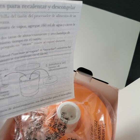 Baby Brezza Food Storage System: Duo in Green inc Instruction Manual BPAFree 13z - Picture 6 of 6